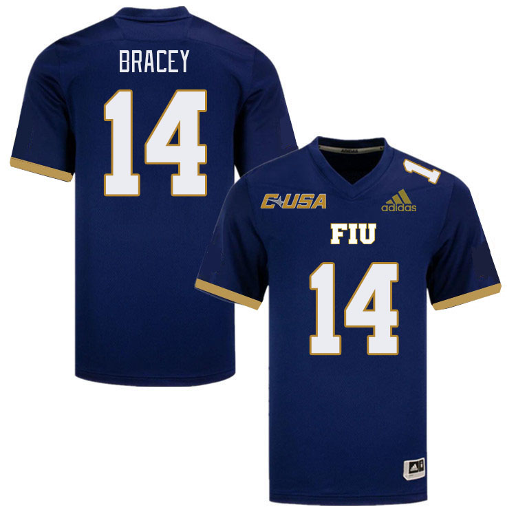 Men-Youth #14 Jalen Bracey Florida International Panthers 2023 College Football Jerseys Stitched-Nav